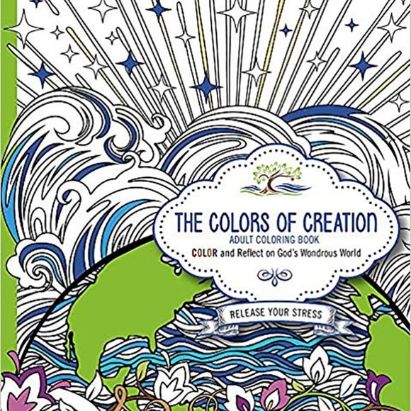 Other - Colors of Creation Adult Coloring Book-God's World